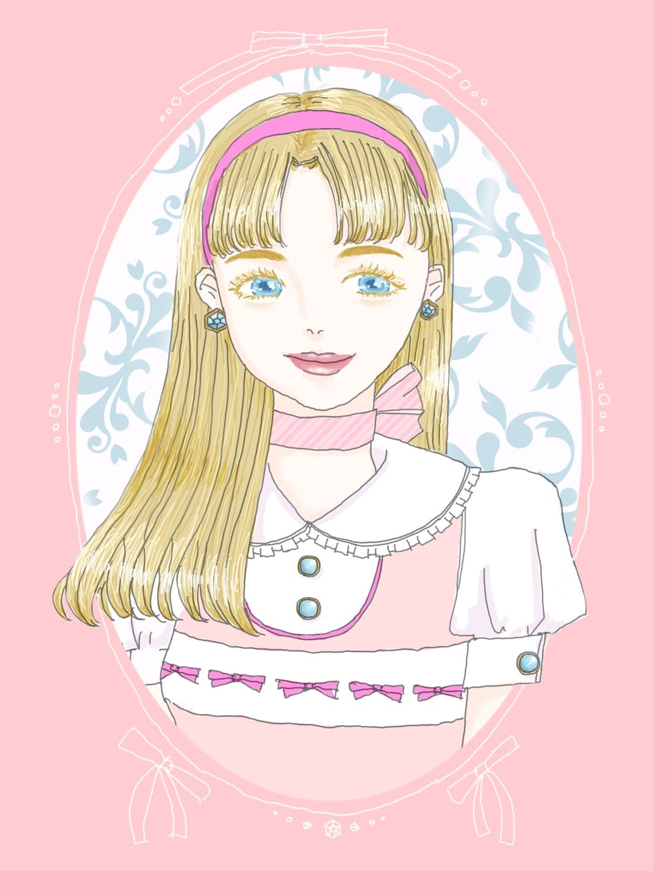 お嬢様風！似顔絵SNSアイコン作成します 憧れのお姫様や貴族令嬢になったイメージで似顔絵をお描きします イメージ1