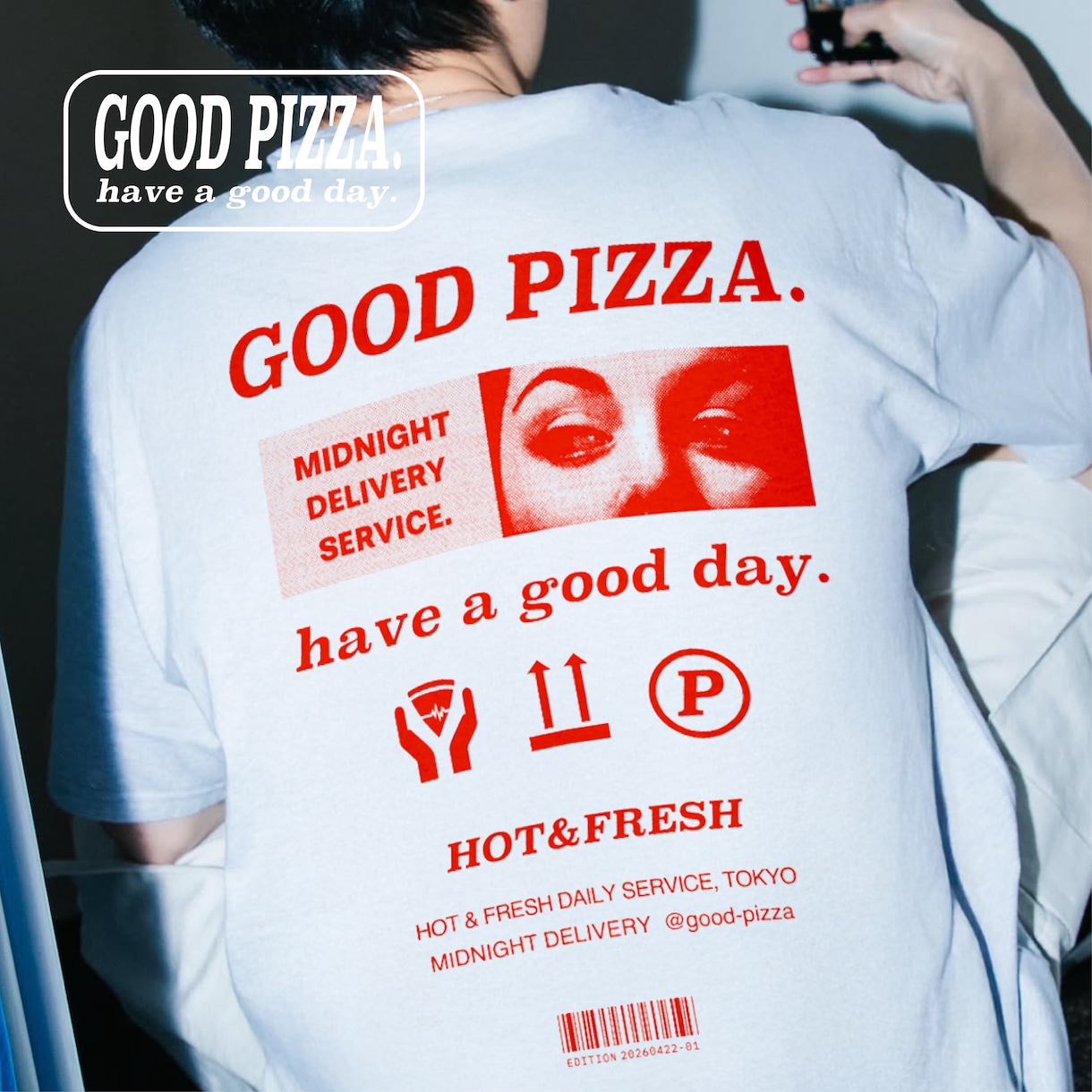 ロゴ＋Tシャツグラフィックを制作します プリント方法まで考慮したデザイン設計 イメージ1