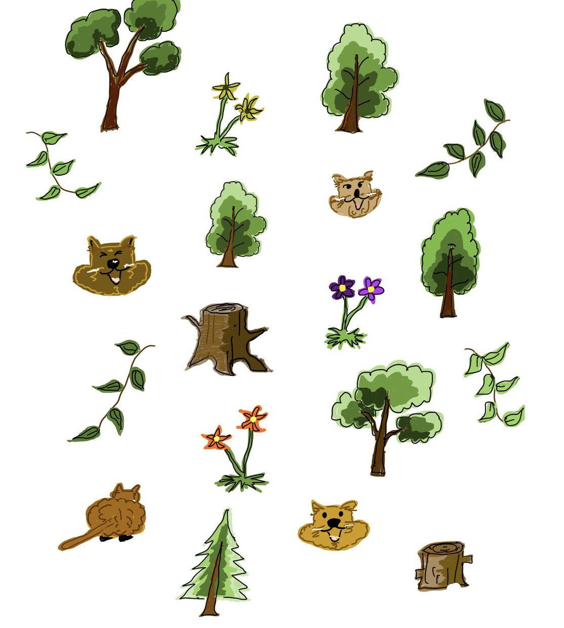 なんでも依頼された内容を描きます 他にはないわたしの絵で世界を彩ろう イメージ1