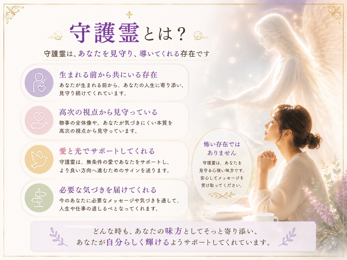 守護霊と繋がり繊細さんのお悩みを伺います 自分が細かいのかな？変なのかな？そう感じるあなたへ イメージ3