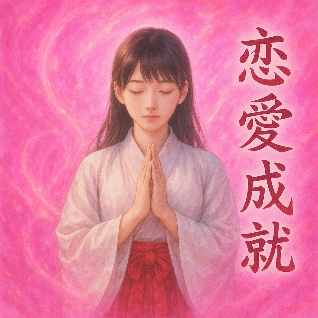 神代巫女の祈りで恋愛の流れを整えご縁を結びます 恋に向かう意識を整え自然なご縁が巡る状態へ導きます イメージ2