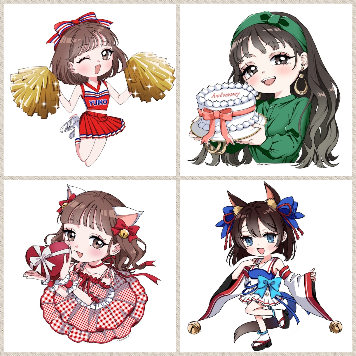 アニメチックなイラストを描きます ◆アイコン向けイラスト／メンバーシップスタンプ対応可！◆ イメージ9