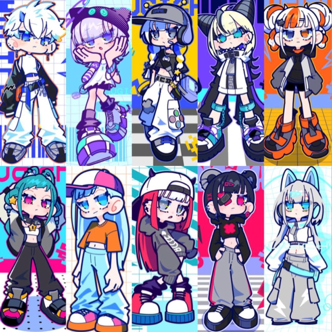 目を引くオリジナルアイコン制作します グッズ制作用イラストやキャラクターデザインもお任せください！ イメージ1