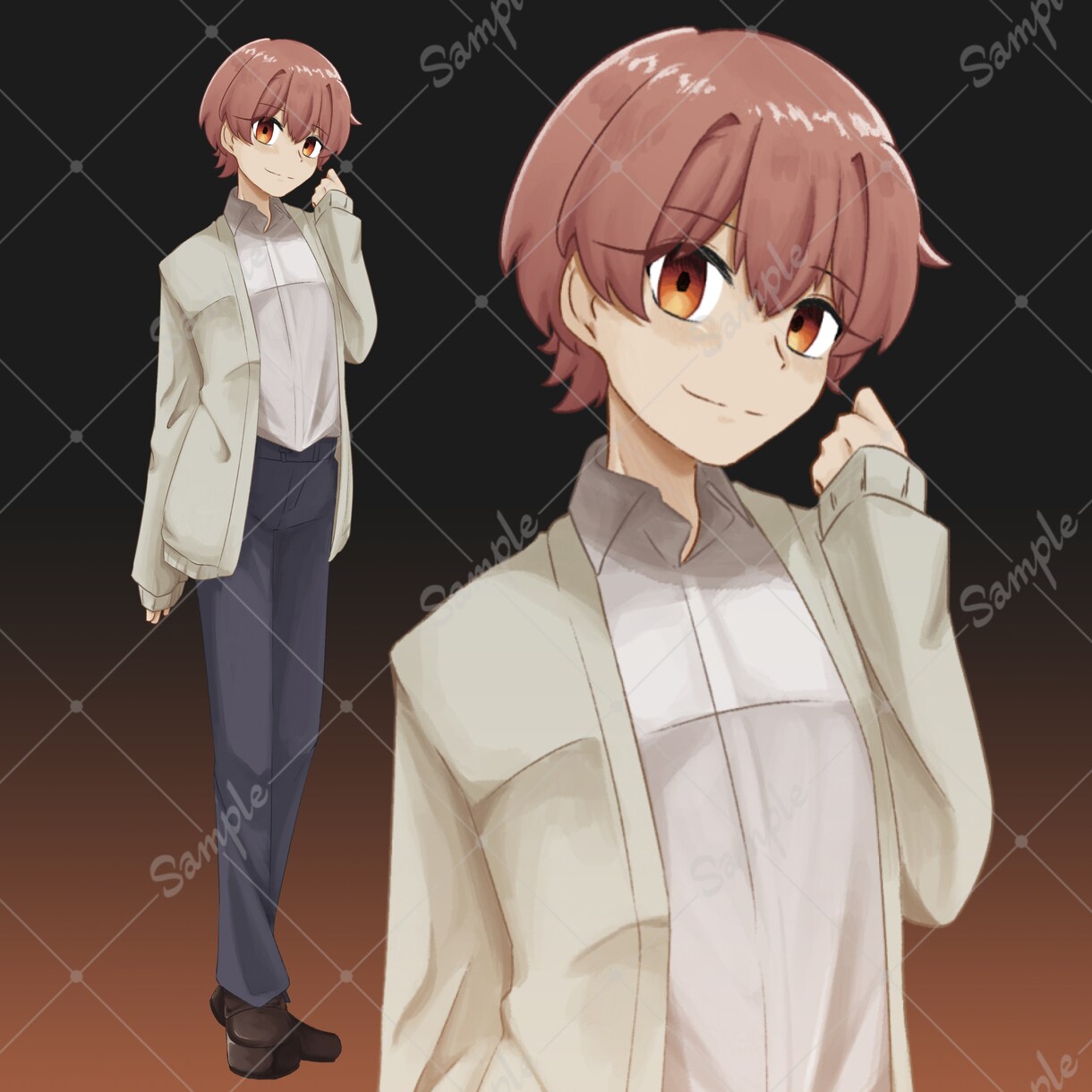 立ち絵イラスト制作します 10代〜30代のキャラクターを描きます！ イメージ6