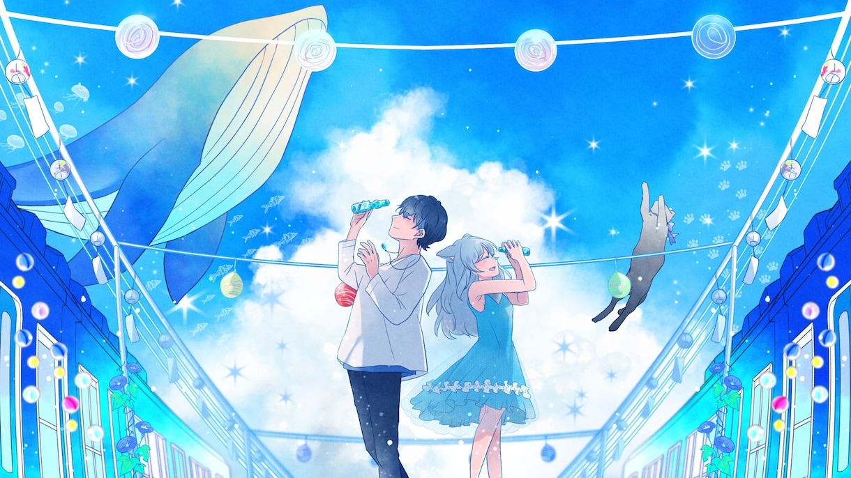 温かみのあるMVイラスト描きます 温かみのある、ほっこりするようなイラストおまかせください^^ イメージ3