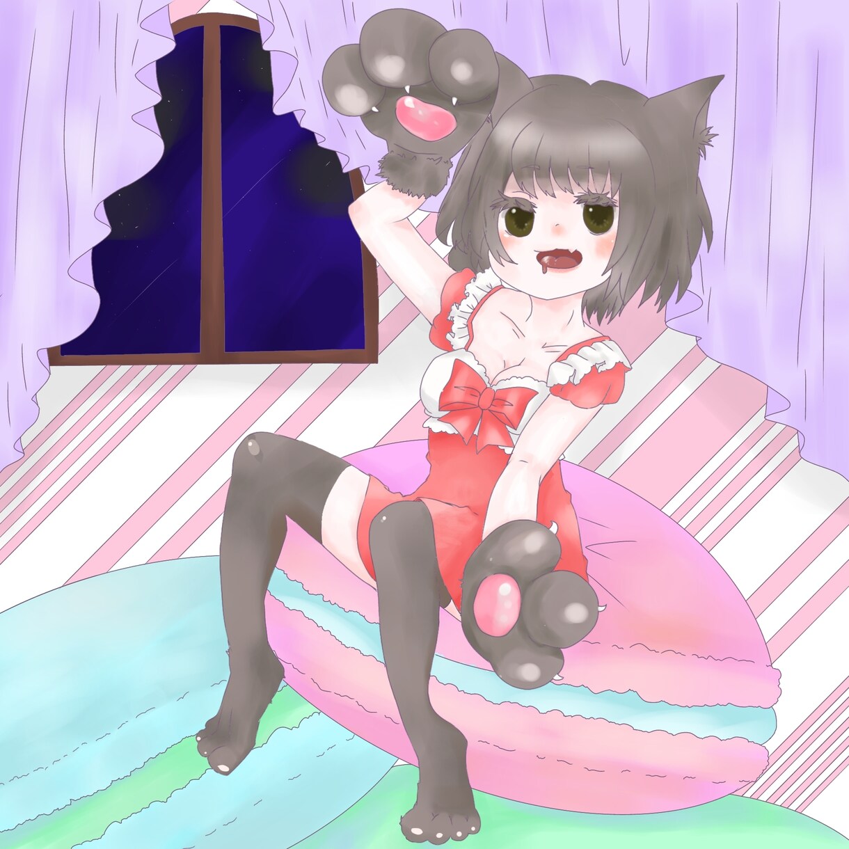 女の子を描きます ふんわりした印象のオリジナルのイラスト イメージ2