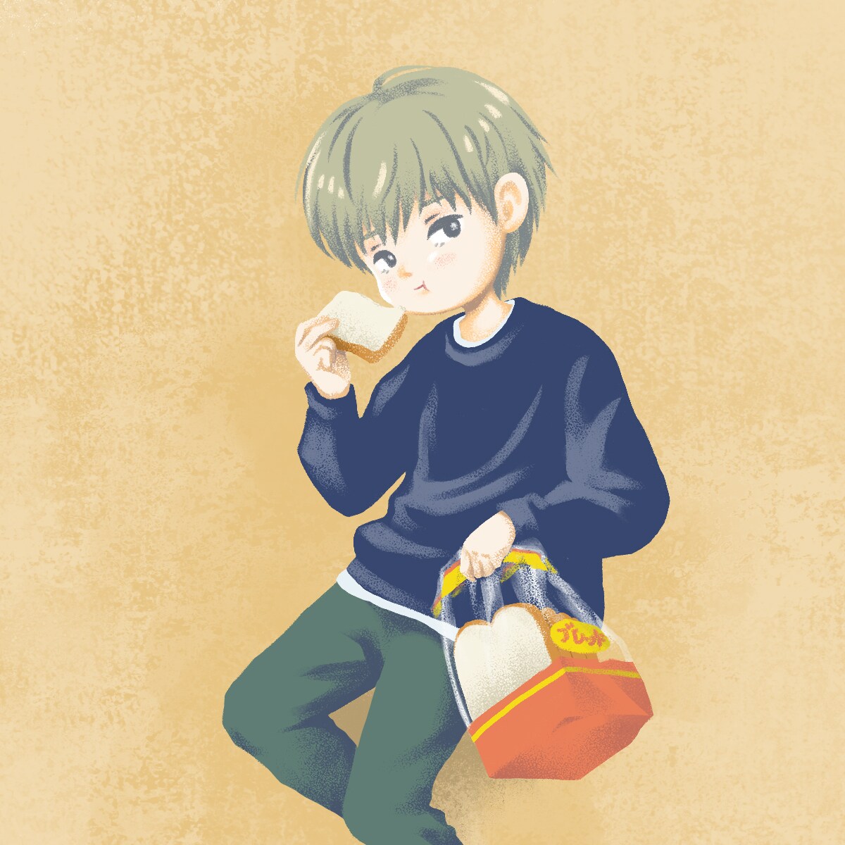 ほんわかタッチで可愛い人物イラストお描きします 商用利用可！ストーリーのあるイラスト、絵本や小説の挿絵に イメージ8