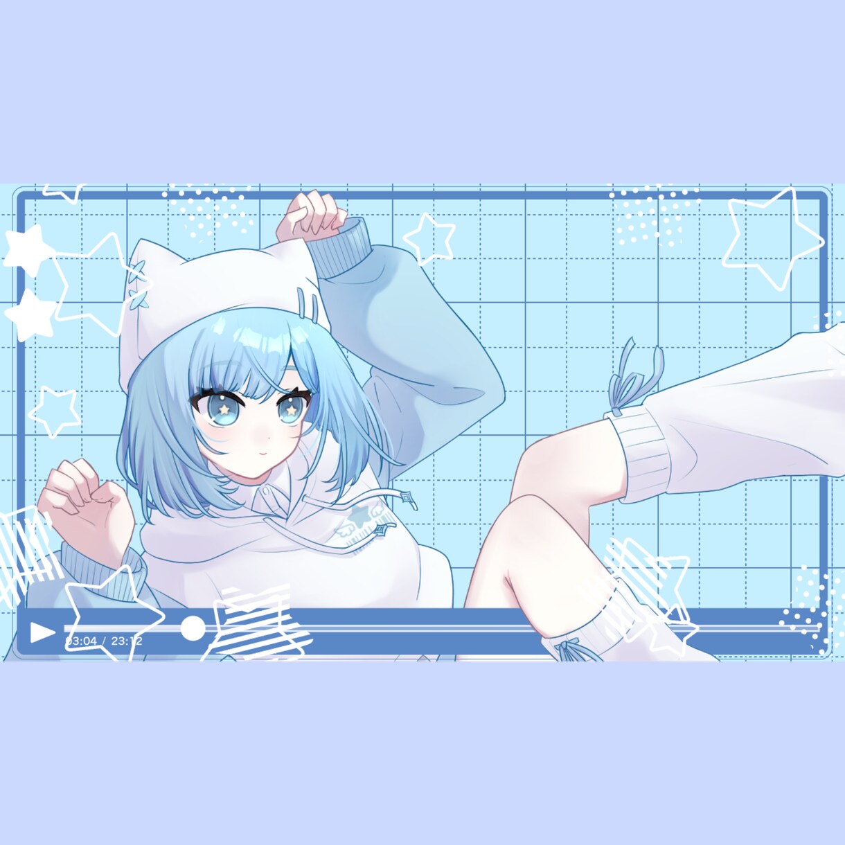 一枚絵、サムネや動画用イラスト等制作します 記念絵やサムネイルにいかがでしょうか？ イメージ3