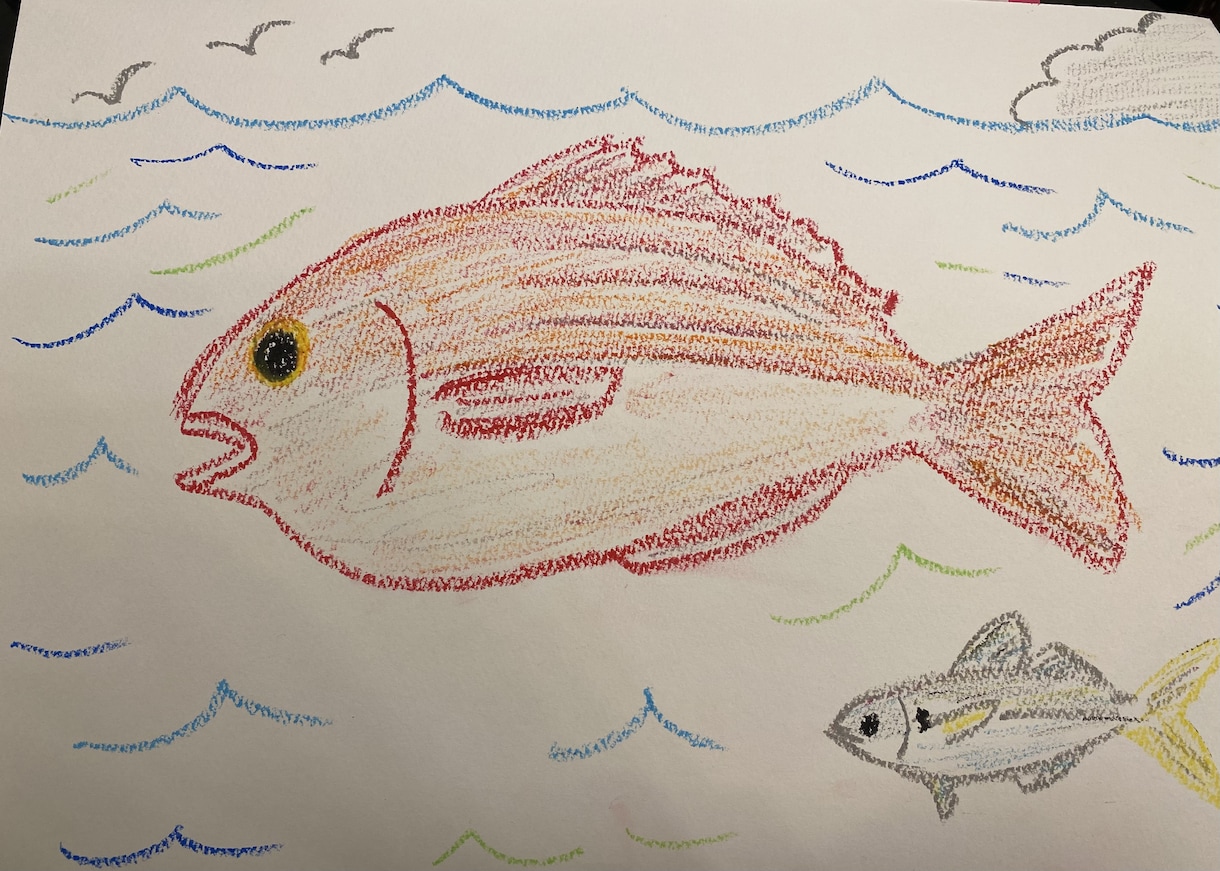 小学生受験の絵画を添削いたします キラッと光る目を引く絵画を添削、作成いたします。 イメージ1