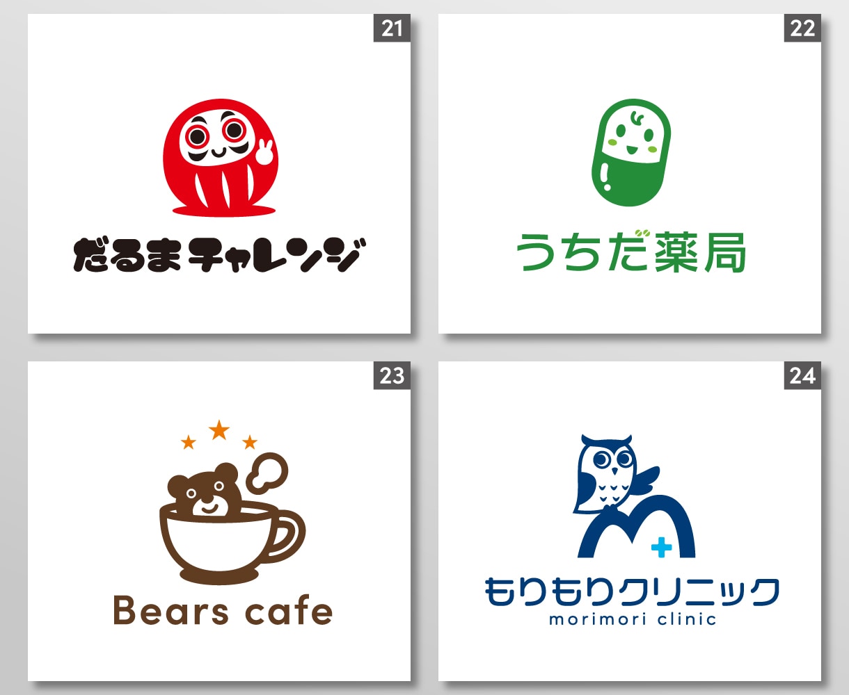 初回案無料！　キャラクターロゴを制作します キャンセル可！　完成したデザインを見てから購入できます!! イメージ8