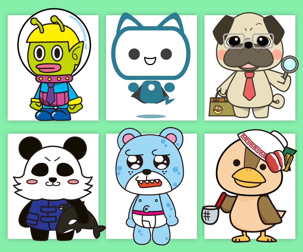 あなただけのオリジナルキャラクターをお作りします あなたの思い通りに！魅力的なキャラクターを作ります イメージ2