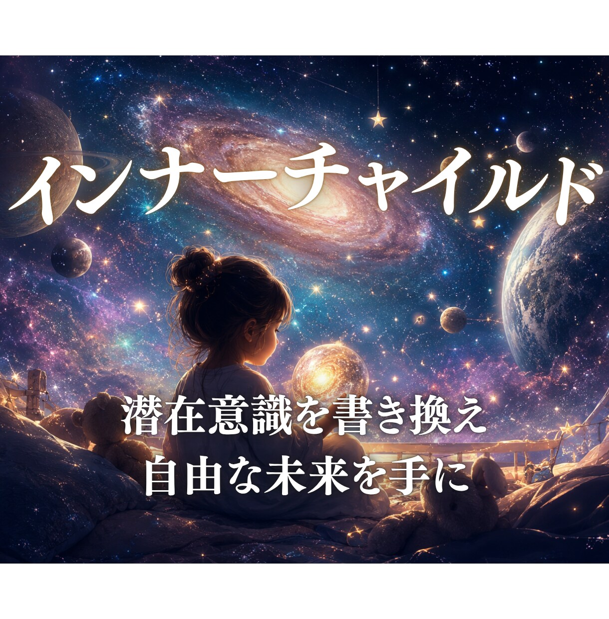 潜在意識を塗り替え、インナーチャイルドを癒します 過去の傷・思い込み・依存を光で手放し自由な人生へ導きます。 イメージ1