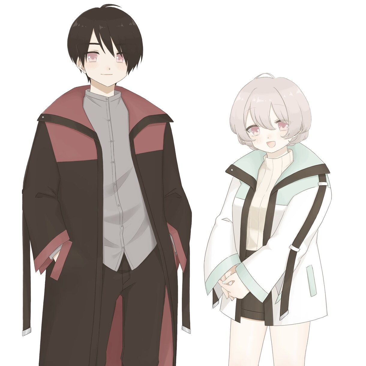 やわらかいタッチの立ち絵お描きします TRPGやVtuber、ゲームや小説のキャラクターなど！ イメージ3