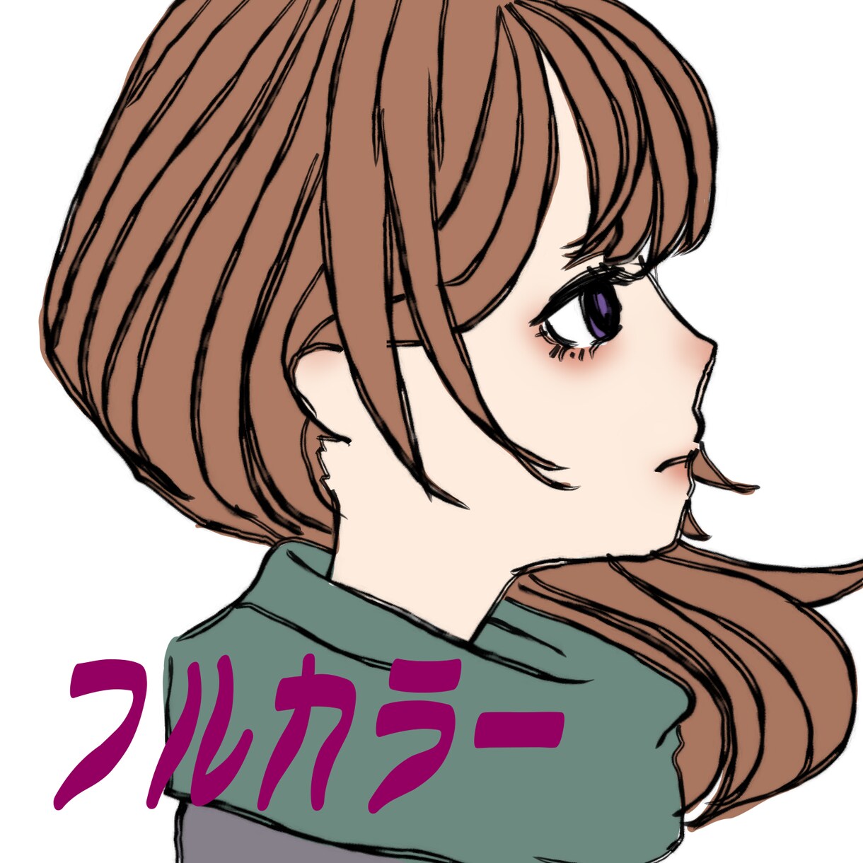 モノクロベースのアイコン描きます 線画＋単色程度のアイコンイラストを制作します イメージ2