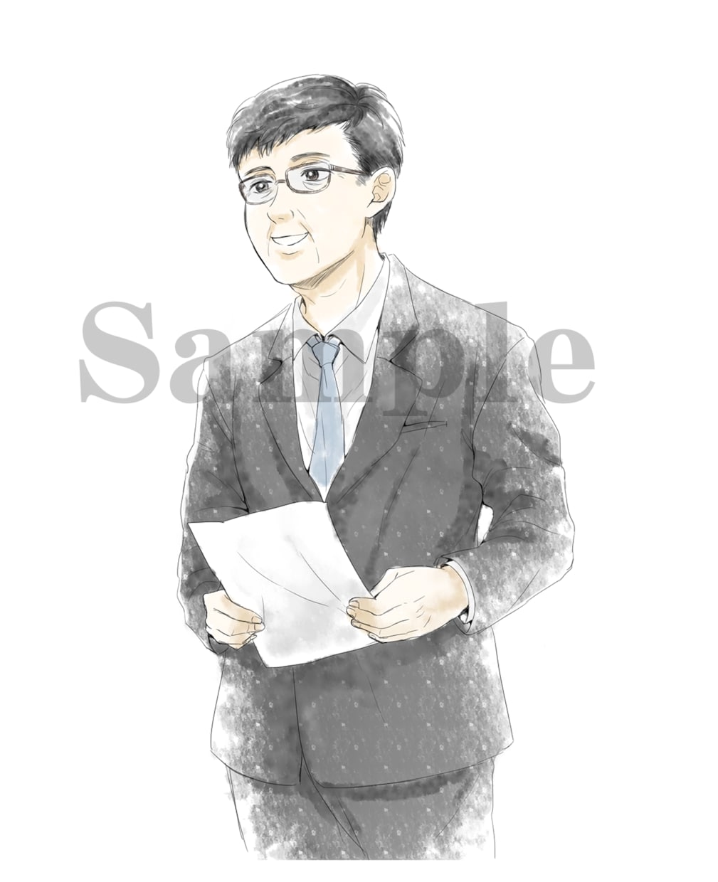 人物イラスト描きます SNS・チラシのワンポイント・ブログなどの挿絵に イメージ9
