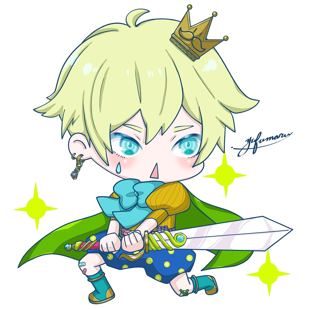 可愛い世界に一つのミニキャラ描きます ブログやYouTubeなどで活躍するオリキャラを制作します♪ イメージ10
