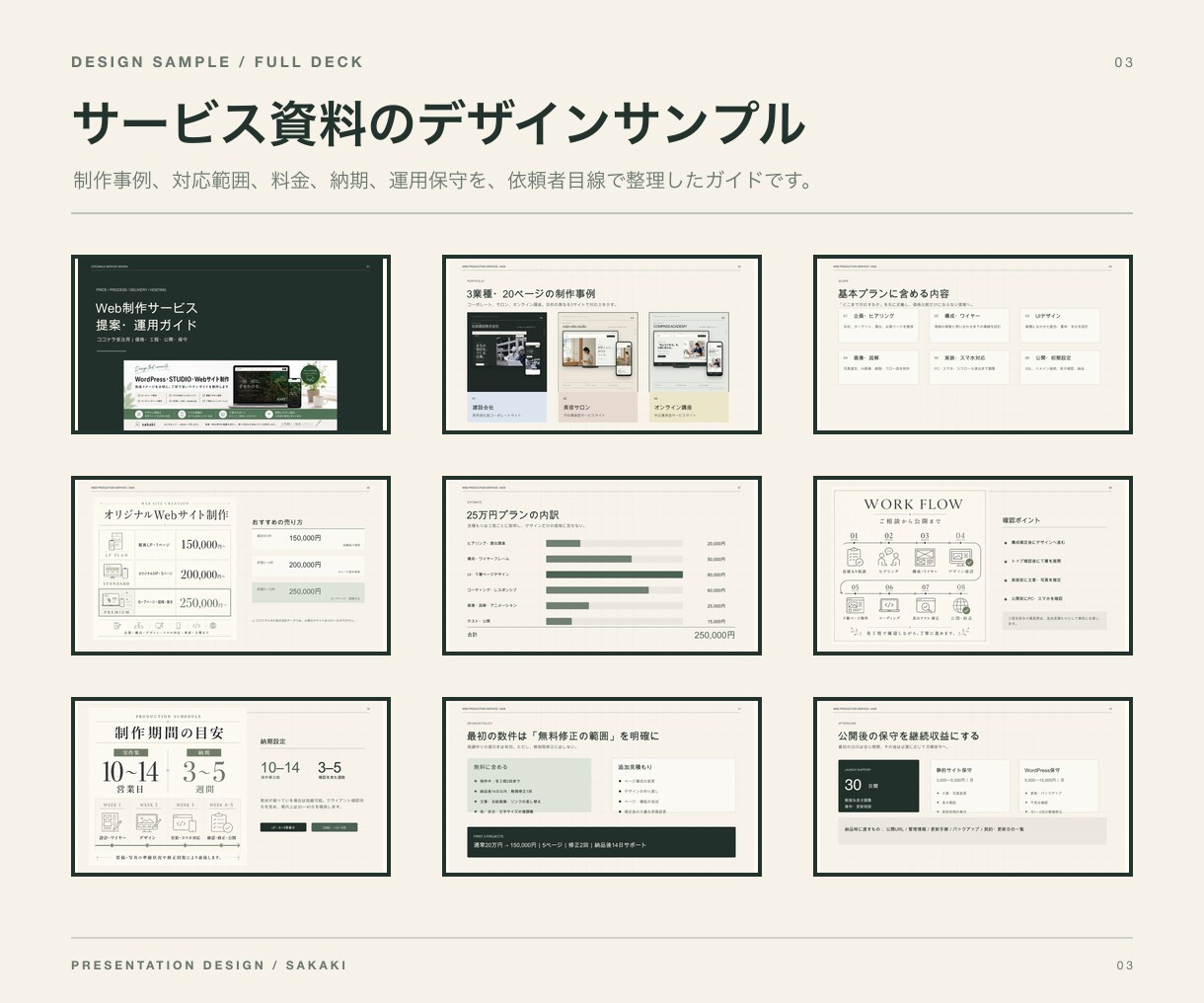 伝わる営業・提案資料を構成から作成します 原稿やメモを整理し、図解・デザインまで一貫対応 イメージ5