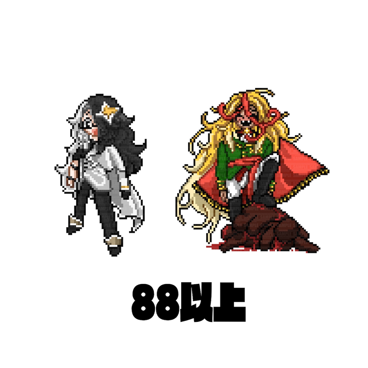 ドット絵イラスト作成します インパクトのあるドットイラストを提供。 イメージ4