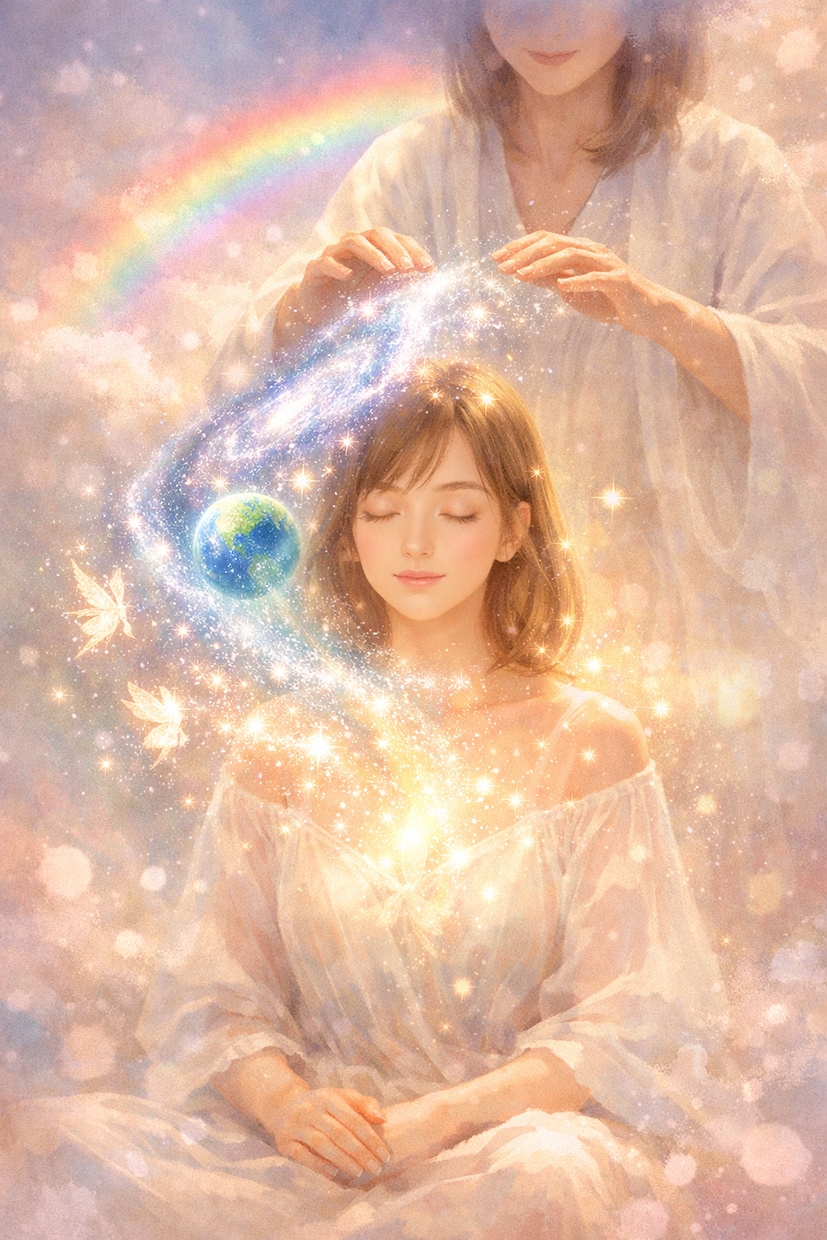 今必要なオーダーメイドヒーリングします 宇宙と地球、妖精の光で創る、あなたのための癒しヒーリング イメージ2