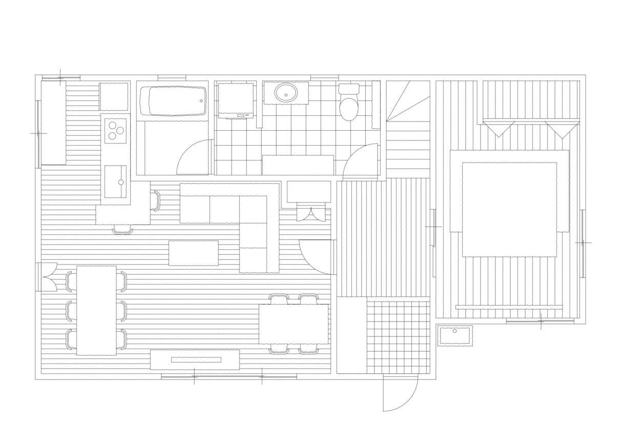 ただいま【お試し価格！】CAD図面作成をします 手書き図面をCAD図面にします。（JW-CAD使用） イメージ1