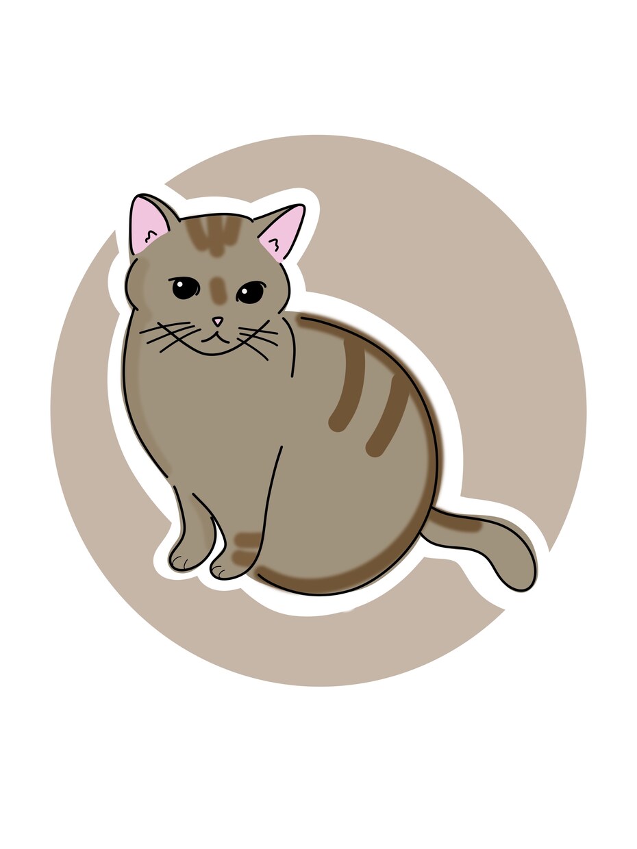 プレゼントやプロフィール画像用に描きます あなたのペットちゃんをゆるキャラ風に可愛くします！ イメージ3