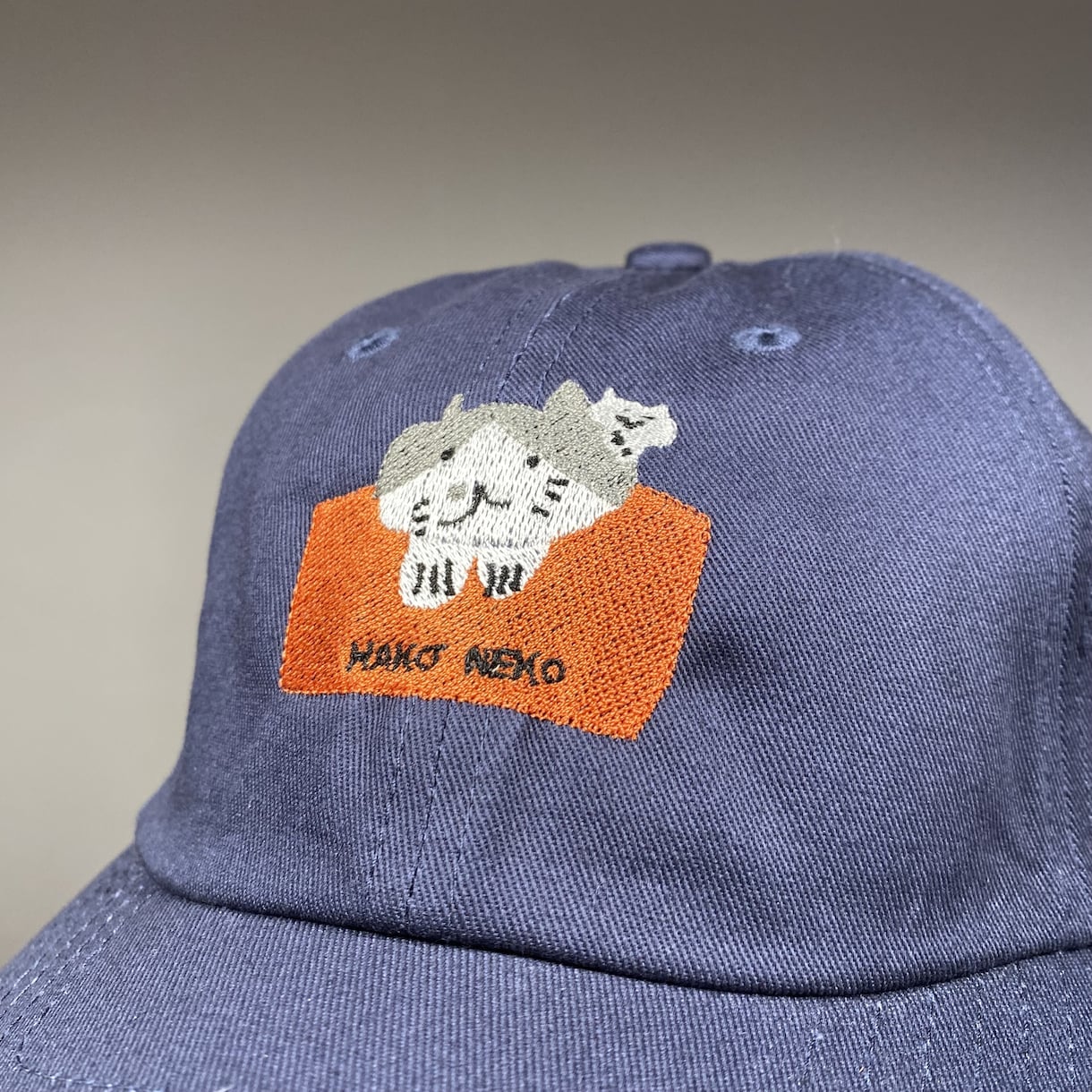 お客様のオリジナル刺繍キャップ（帽子）を製作します １点～オーダー可！　オリジナルグッズ製作をお手軽に♫ イメージ7