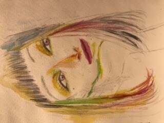 水彩で似顔絵描きます 写真を見てこころで感じたままの色を紙の世界へ♪ イメージ5