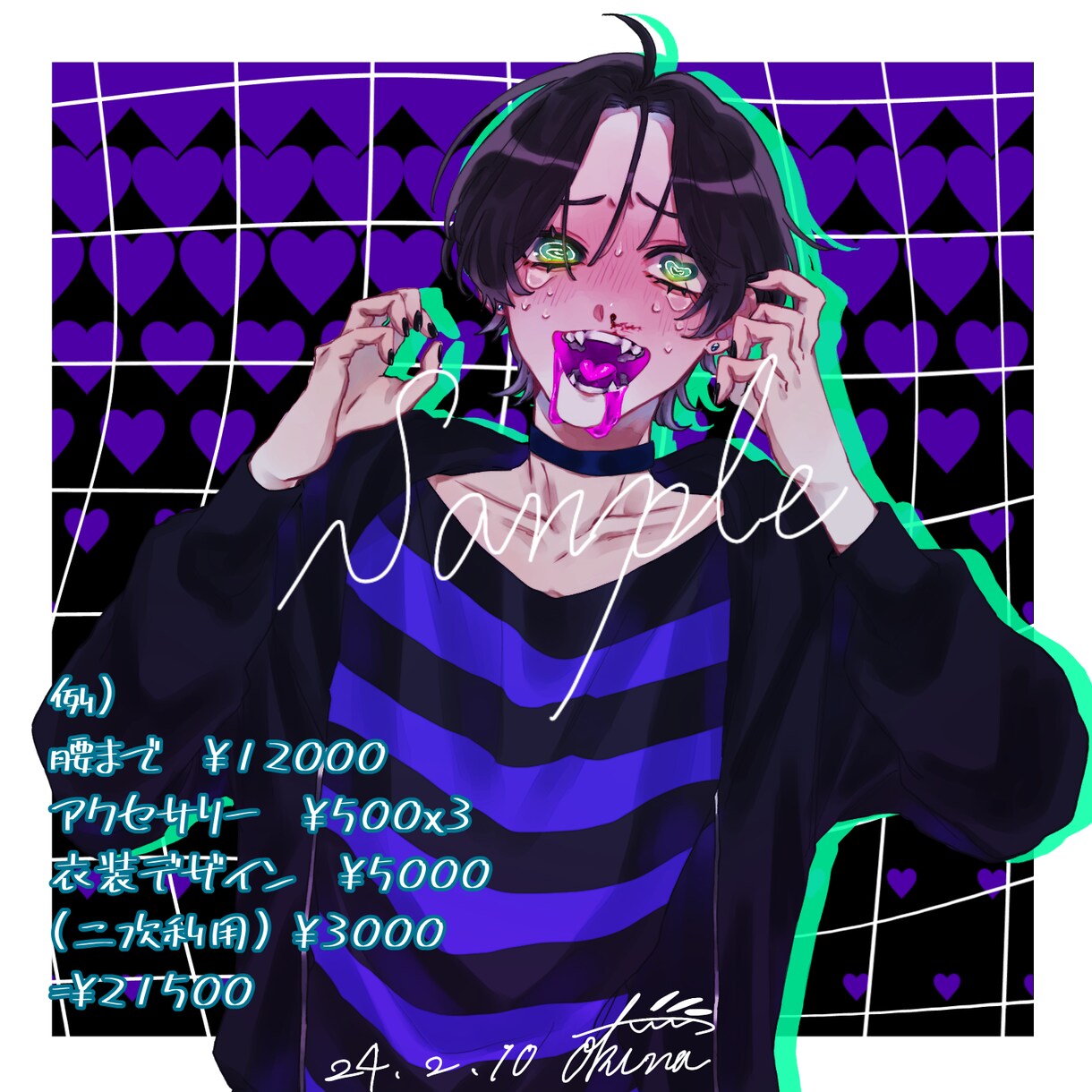 アイコンイラスト依頼受け付けてます あなた専用のイラストを描きます イメージ3