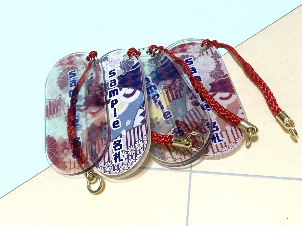 オリジナルのアクリルグッズ作ります 【プレゼント、販促展示品に】キーホルダーやアクリルスタンド イメージ4