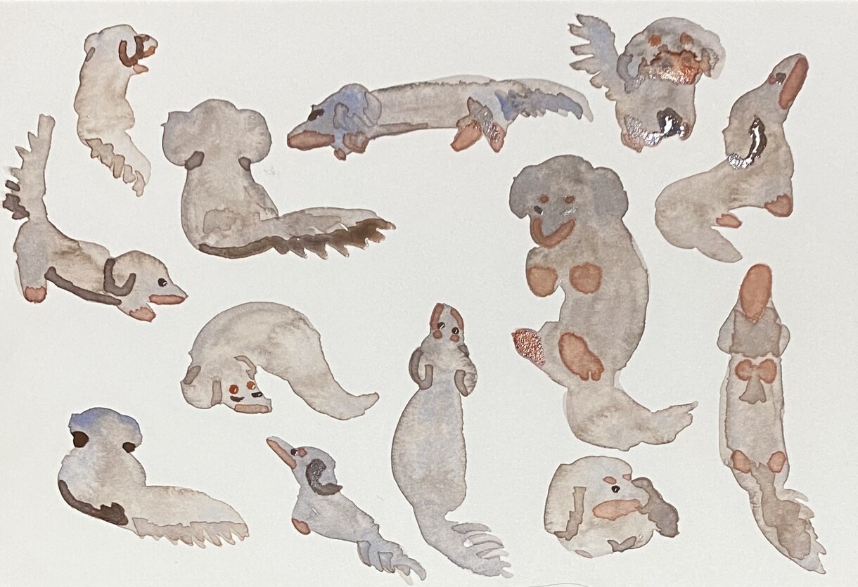 絵本のようなタッチの絵を描きます 動物や小物を描く事が得意です。 イメージ9