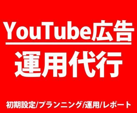 YouTube広告運用代します 【大手総合広告代理店出身】ビデオチャット可 イメージ1