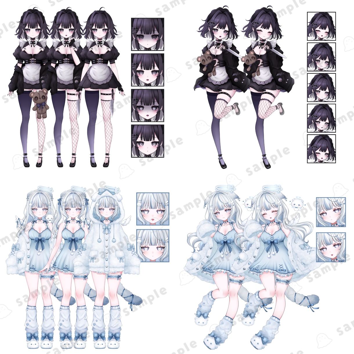 全3プラン！Vtuberデビューセットを作成します 商用利用無料！活動に必要なものが通常よりお安く揃います！ イメージ1