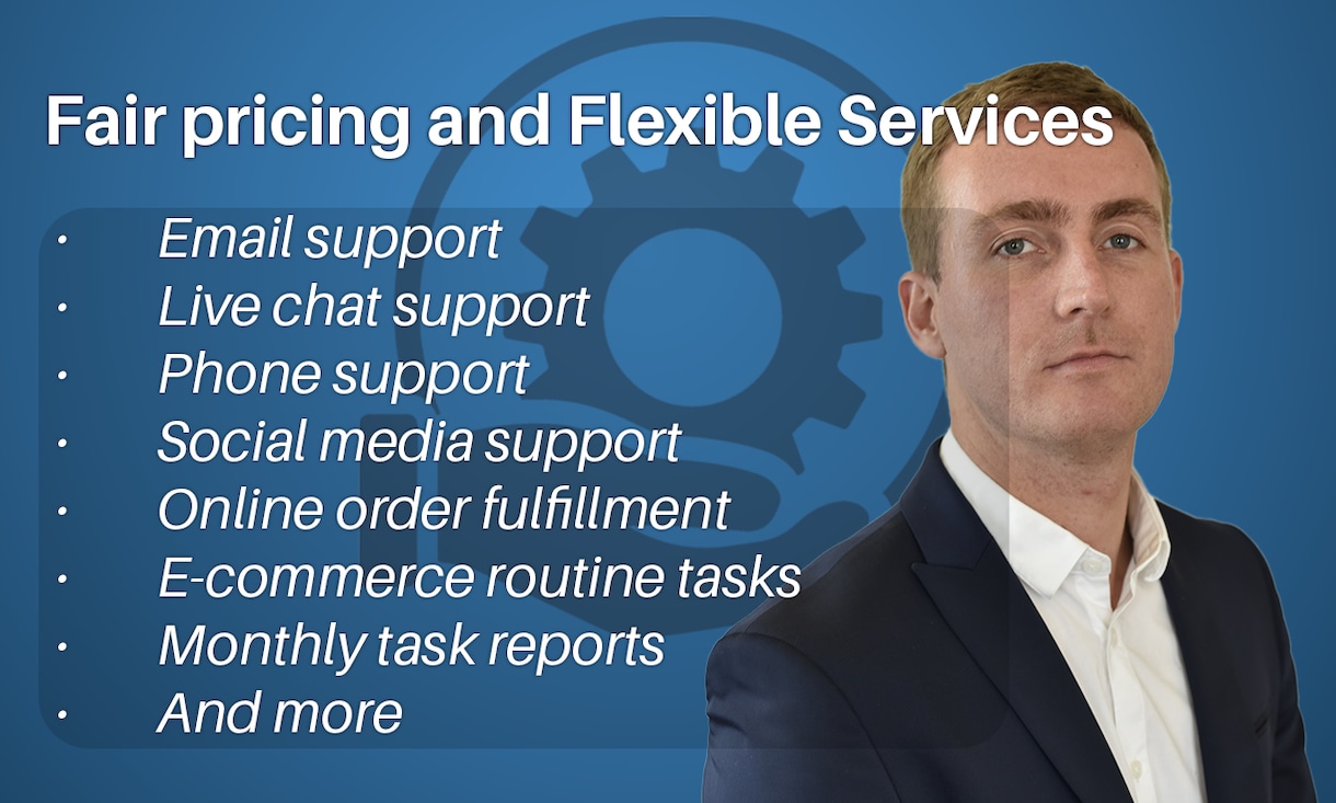 Customer servicesます In French and/or English イメージ2