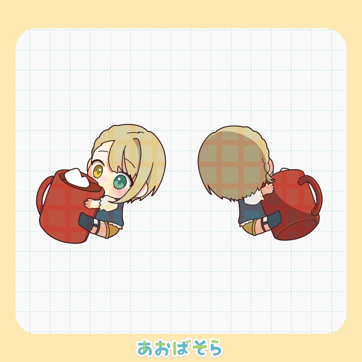 似顔絵可◎シンプルかわいいミニキャラを描きます アイコン、名刺、サムネ、スタンプ、挿し絵などにおすすめ！ イメージ2