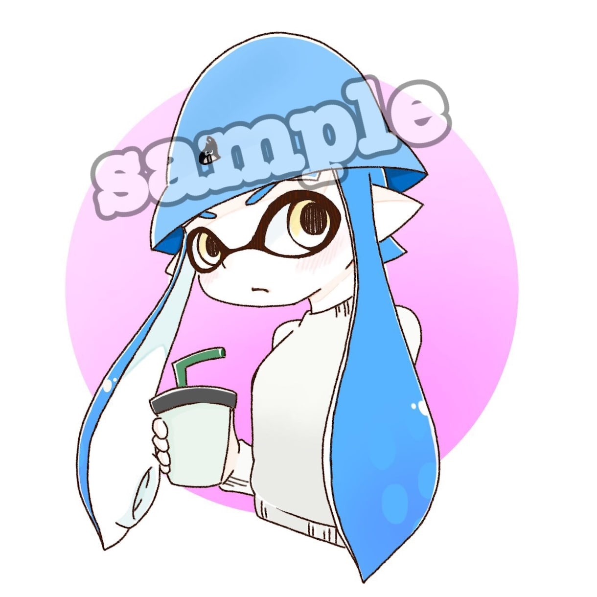 アイコン（イラスト）描きます SNSのプロフィール画像などに！ イメージ3