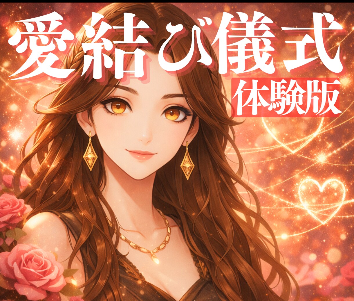 動かない恋に進展｜ご縁を静かに整えます お試し感覚で体験する恋愛鑑定とプチ魔術 イメージ1