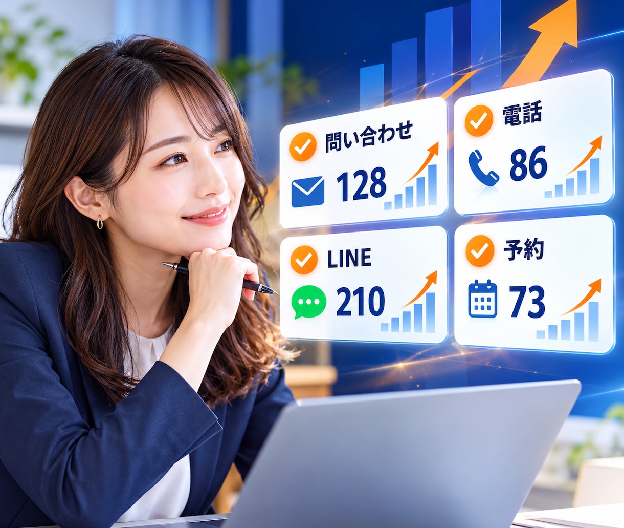 GTM・GA4のコンバージョン計測を設定します 問い合わせやクリックの成果を確認できます イメージ7