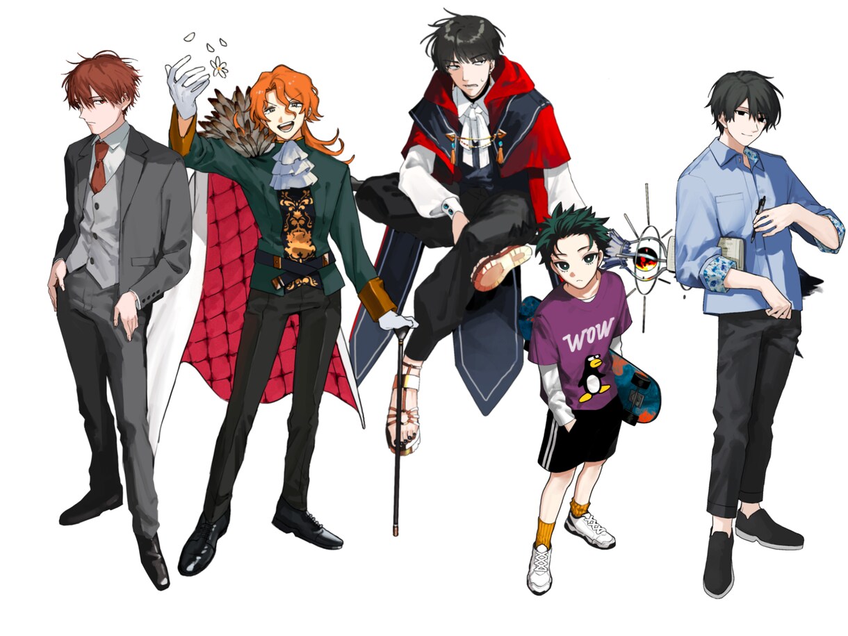 立ち絵作成します TRPG、動画等に是非ご利用くださいませ。 イメージ2