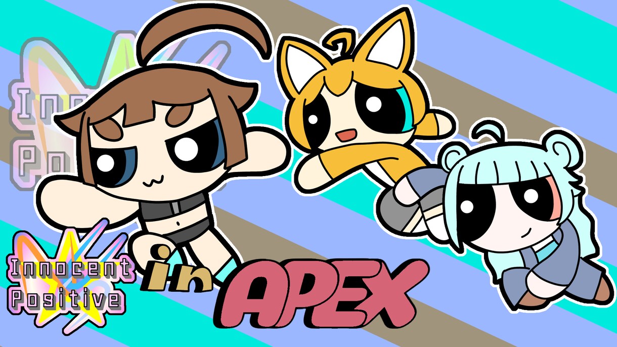 VTuber様向けのサムネイルを描き下ろします ポップでかわいいデフォルメが目立つ！ イメージ3