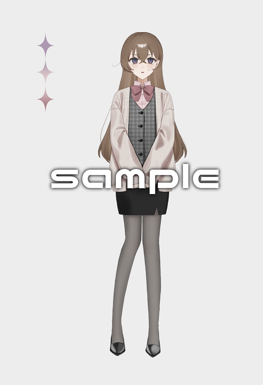商用利用可能！キャラクターの立ち絵制作致します 【TRPG・IRIAM・配信用など】 イメージ2