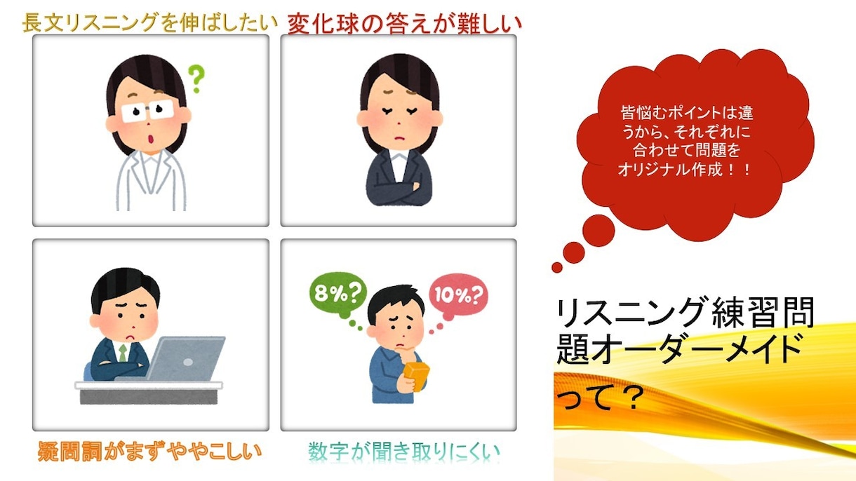 音声付でTOEIC突破！TOEIC学習法教えます 練習問題付★あなたの点、目的、目標でTOEIC勉強法を分析。 イメージ6