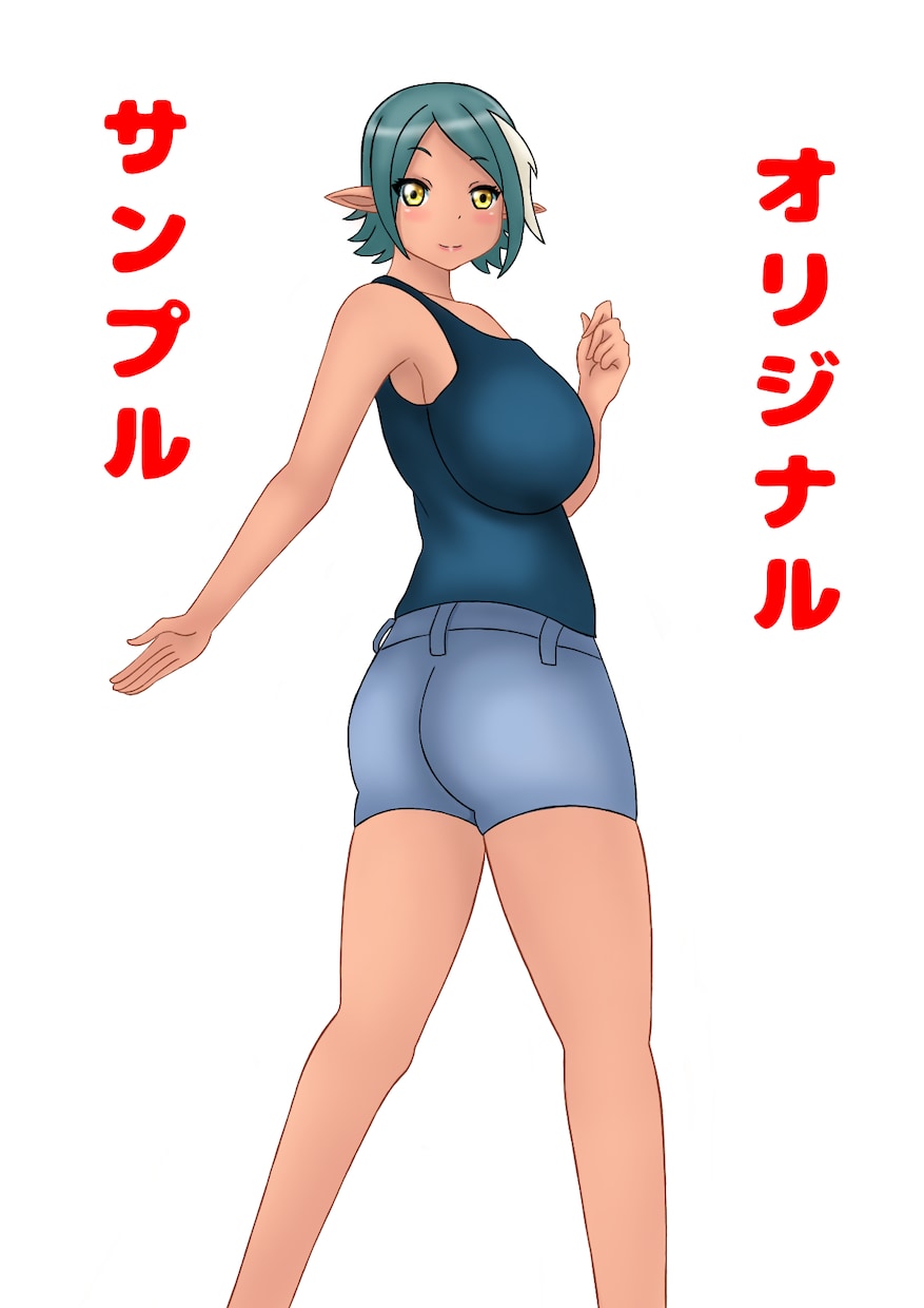 無料で描き直し可！可愛い女の子イラストを描きます 個人用として女の子のキャラクターを求めている方にオススメ イメージ2