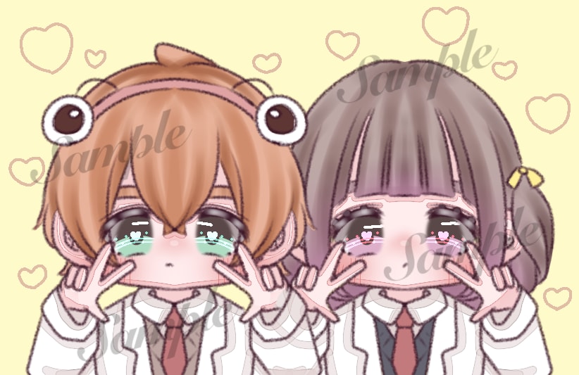 夢絵描きます ✧夢絵を描きます✧【人物数2人】 イメージ2
