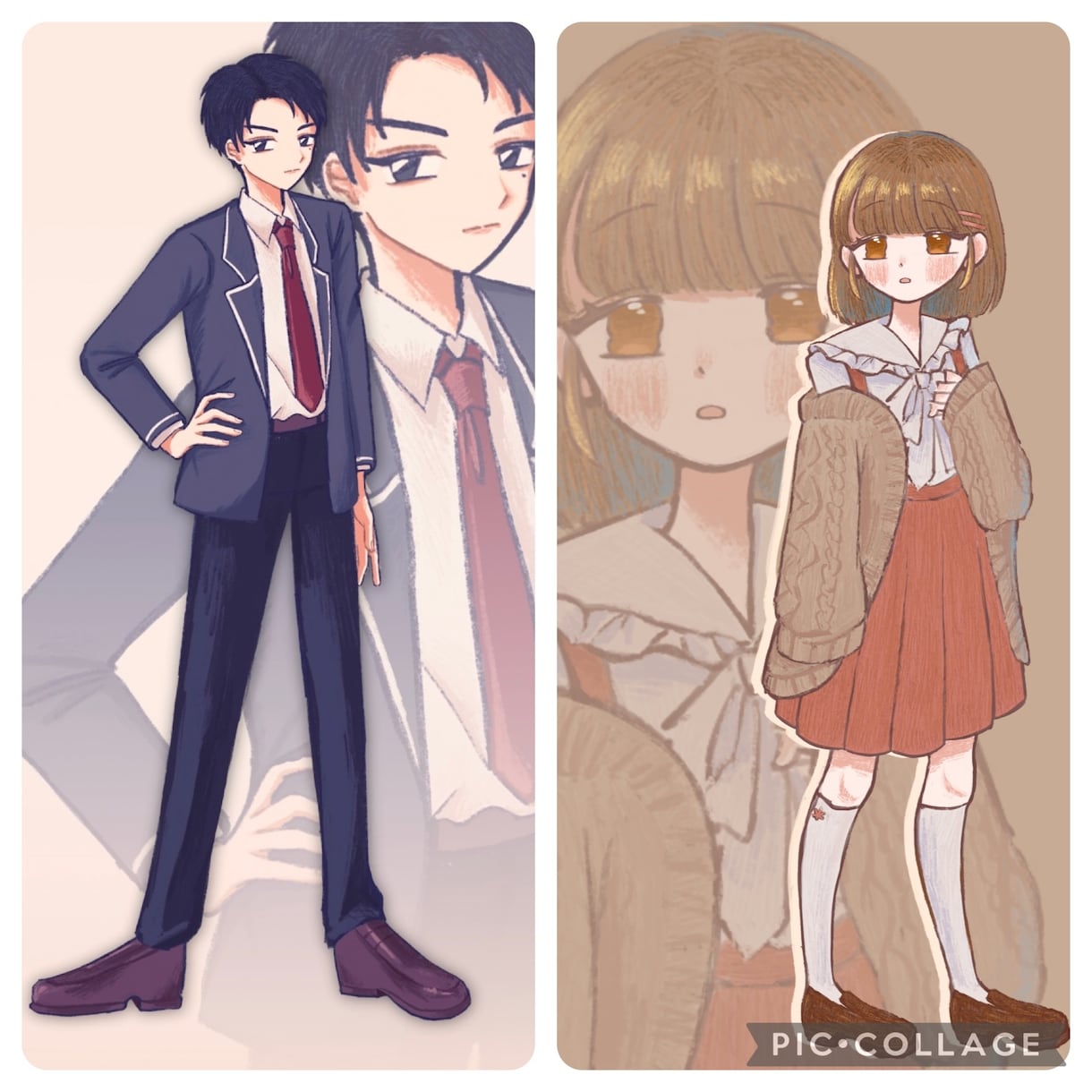 個性的で可愛いイラストを作成します キラキラの瞳が可愛いイラスト制作します！ イメージ1