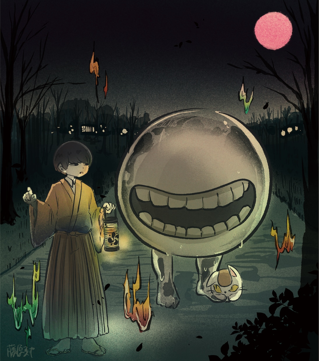 和風で親しみやすい、可愛いイラストを描きます 和風で親しみやすく、幅広い層に可愛いと言ってもらえるイラスト イメージ5
