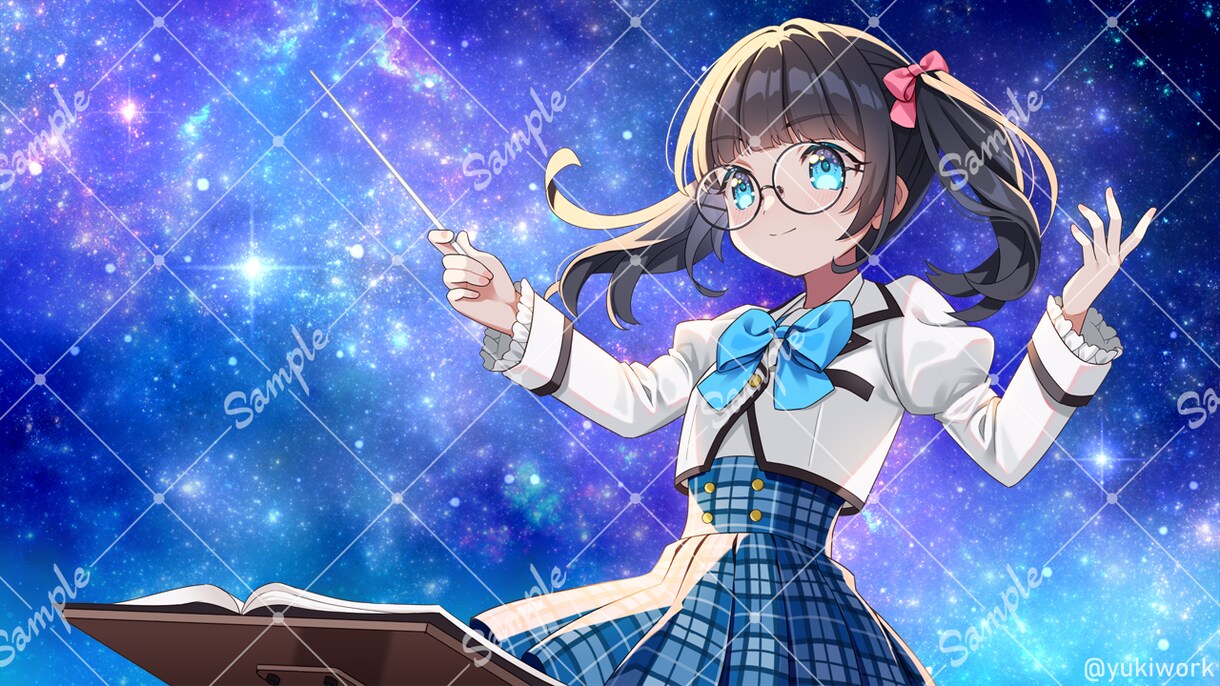 アイコン、立ち絵、一枚絵などイラスト作成いたします キラキラ可愛いイラストが得意です イメージ5