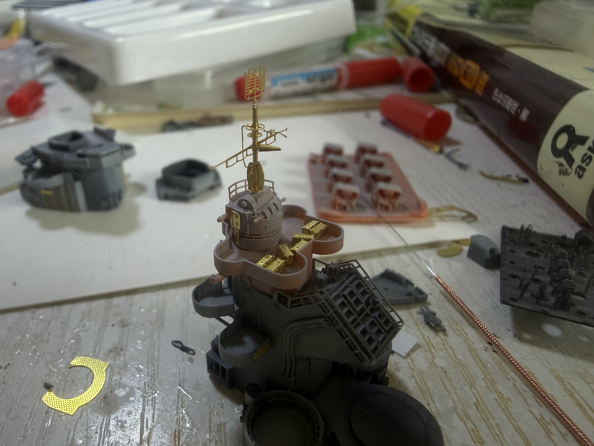 艦船プラモデルの製作塗装代行を承りますます 細部塗装、艦船マニア向け製作代行、精密エッチング使用。 イメージ9