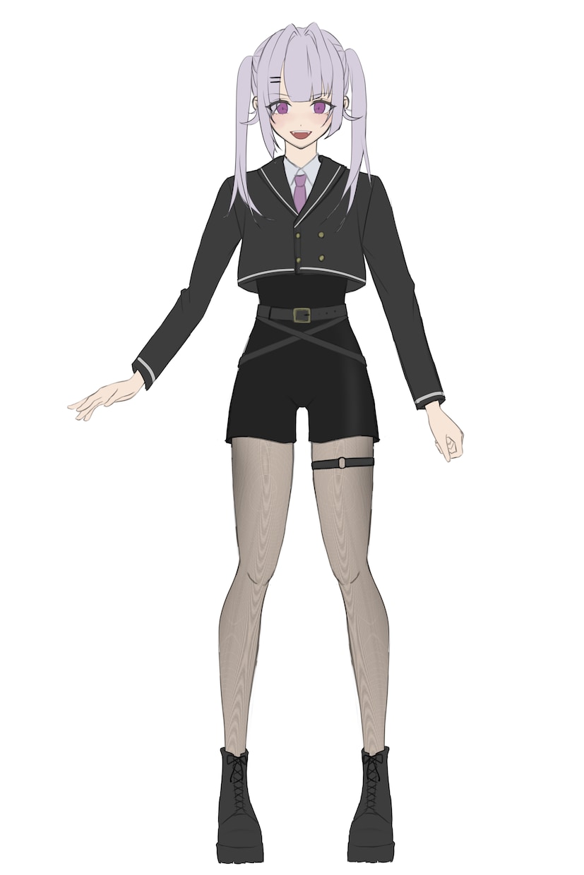 配信などで使える立ち絵描きます 男の子から女の子までの立ち絵描きます！ イメージ2