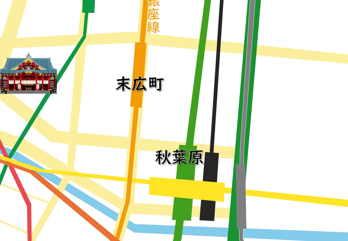 パンフレットチラシのアクセスマップ作成します 予算内で収めたい方必見！地図制作、最低価格クラスでご提供。 イメージ3