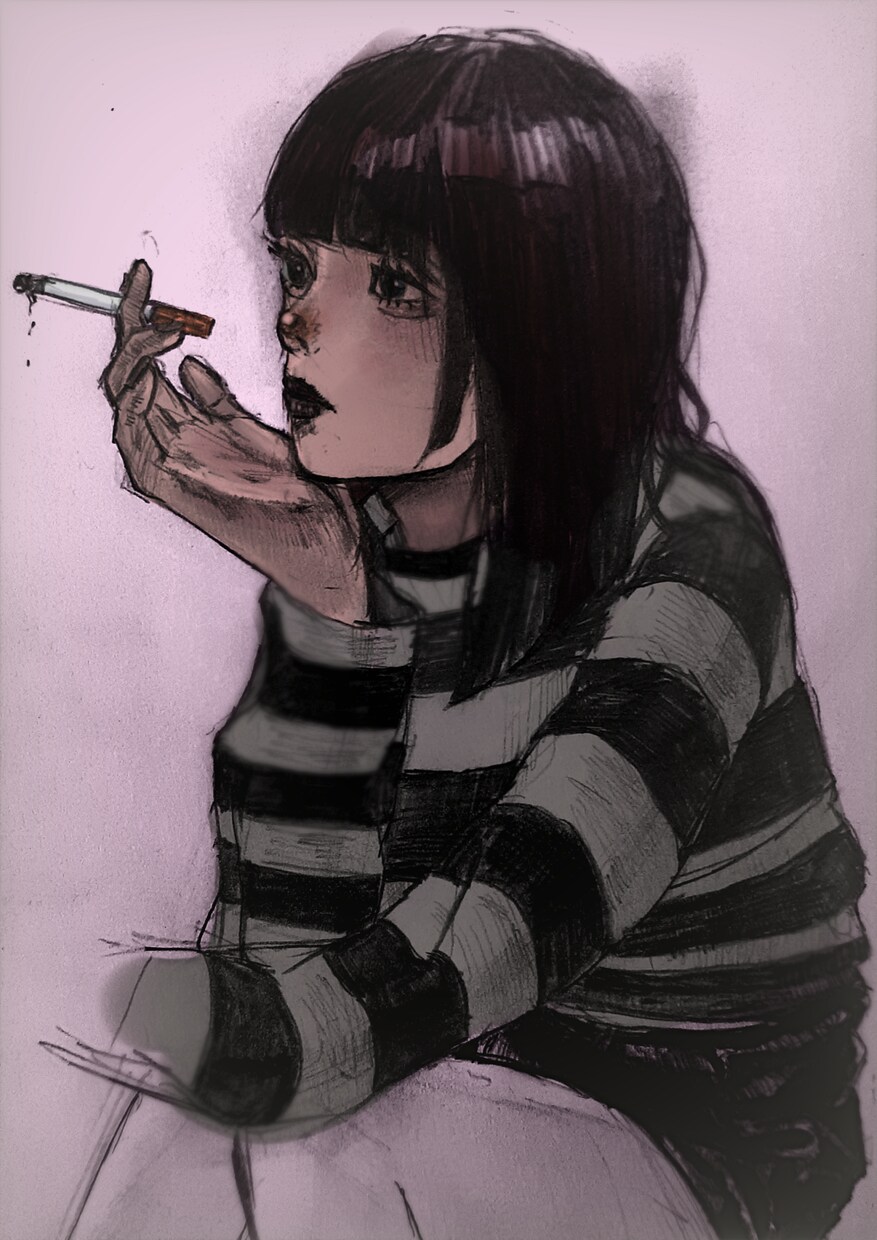 かわいい女の子のイラストをデジタルで描きます 現代風のかわいらしい人物のイラスト イメージ4